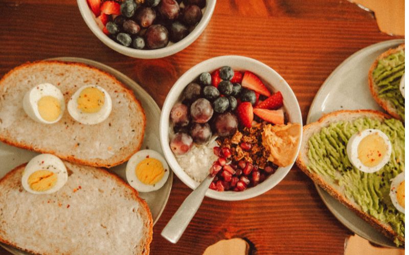 A healthy high calorie meal for weight gain.