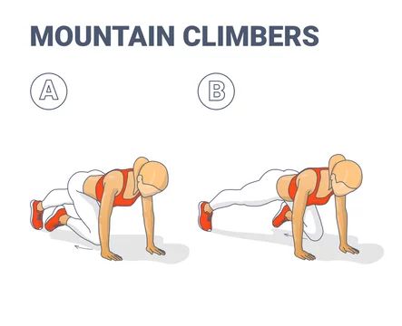 Demonstration of mountain climbers.